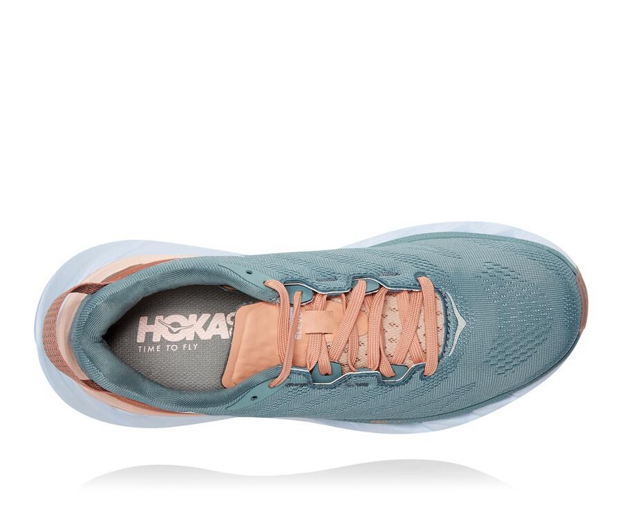 Tenis Hoka One One Mujer Azules - Elevon 2 - MYZQ93681